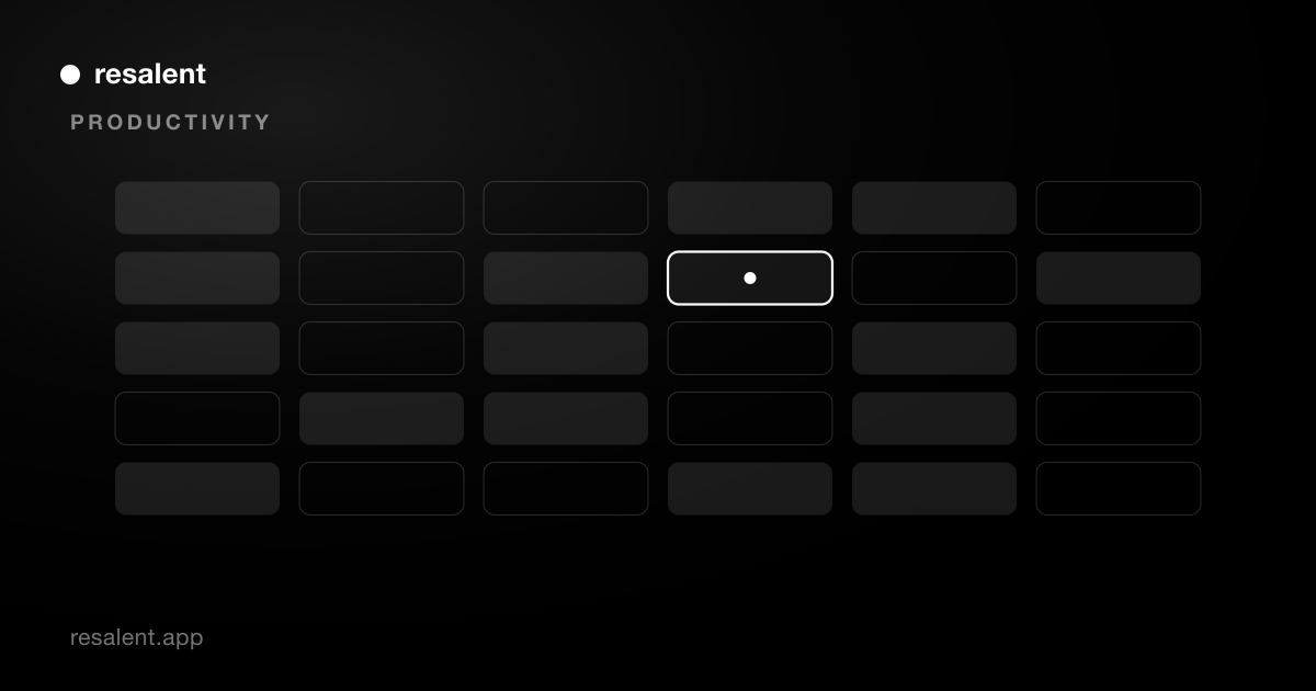 A busy calendar grid with a single open time slot highlighted